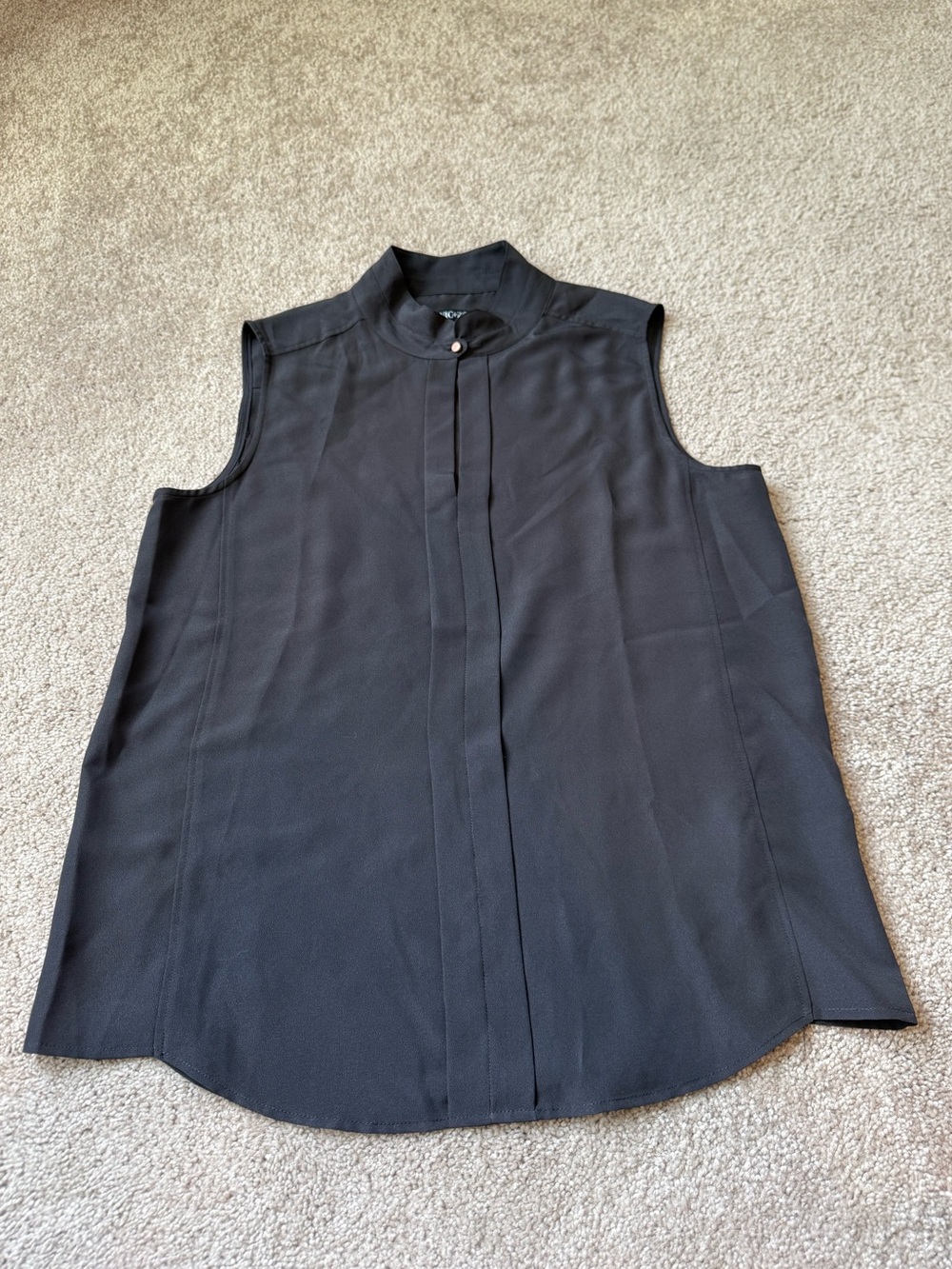 Nic + Zoe | Black | Sleeveless Mock Neck Blouse | Women’s Small